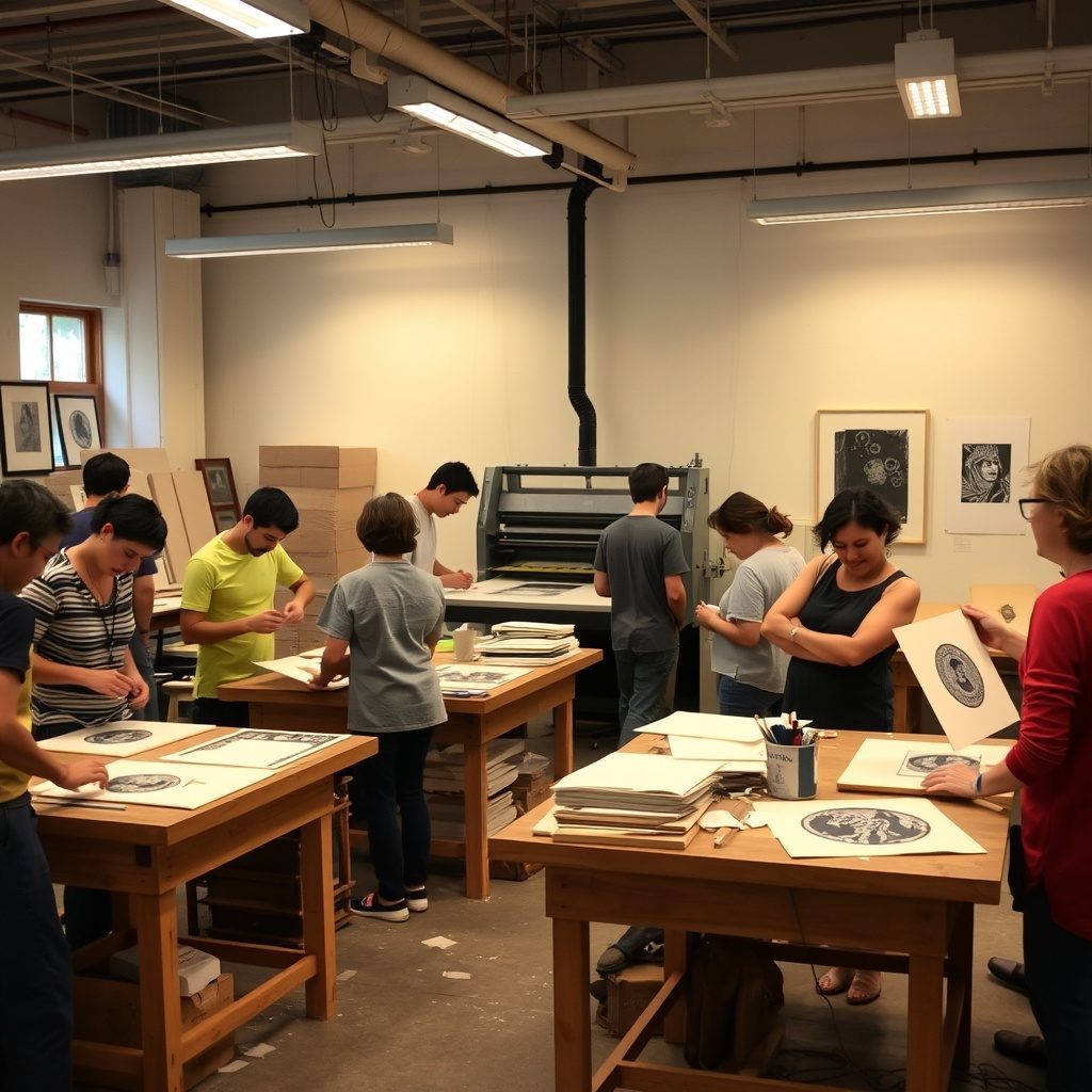 Open Studio Press Hours